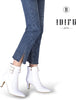 Women'S Buckle Strap Ankle Booties 3 Inch Pointed Toe Zipper Heels Dress Jeans Boots