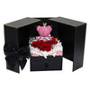 Eternal Rose Bear Gift Box - Perfect for Valentine's Day, Birthdays, Mother's Day & Special Occasions!