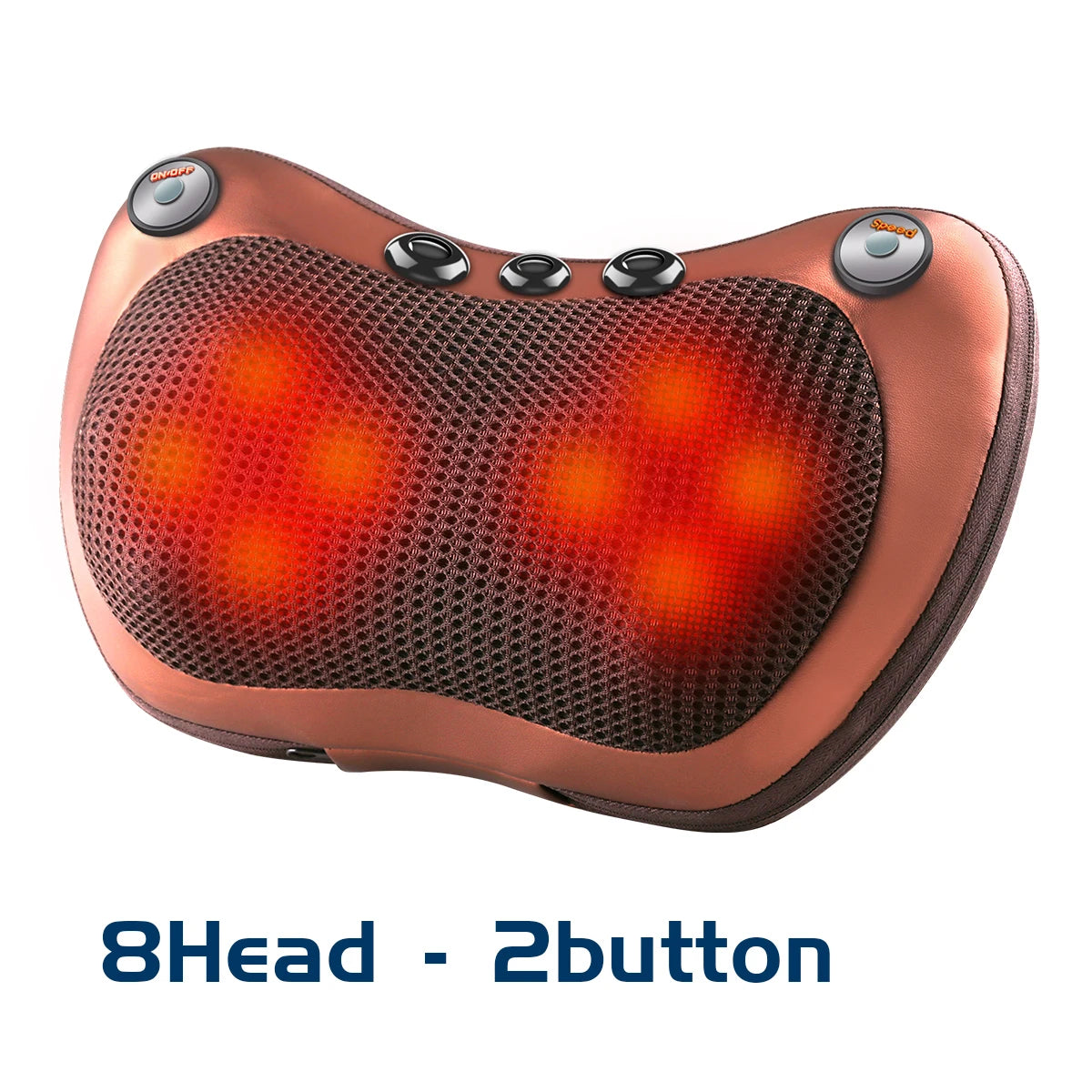 Massage Pillow ​For Head Relax Electric Shoulder Back Shiatsu Neck Massage,3 Speed