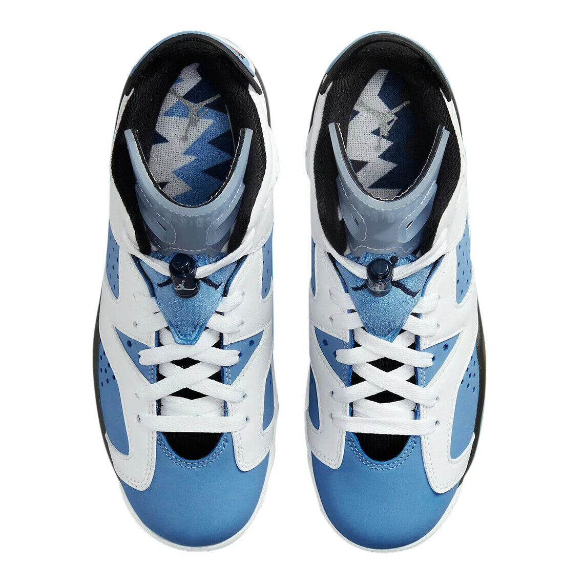 Elevate Your Style with the Air Jordan 6 Retro 'White / UNC University Blue' - Perfect for Big Boys!