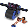 Dual-Wheel Automatic Rebound Abdominal Roller