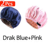 Luxurious 2-Piece Satin Bonnet Set for Effortless Nighttime Hair Care with Stylish Head Tie Band