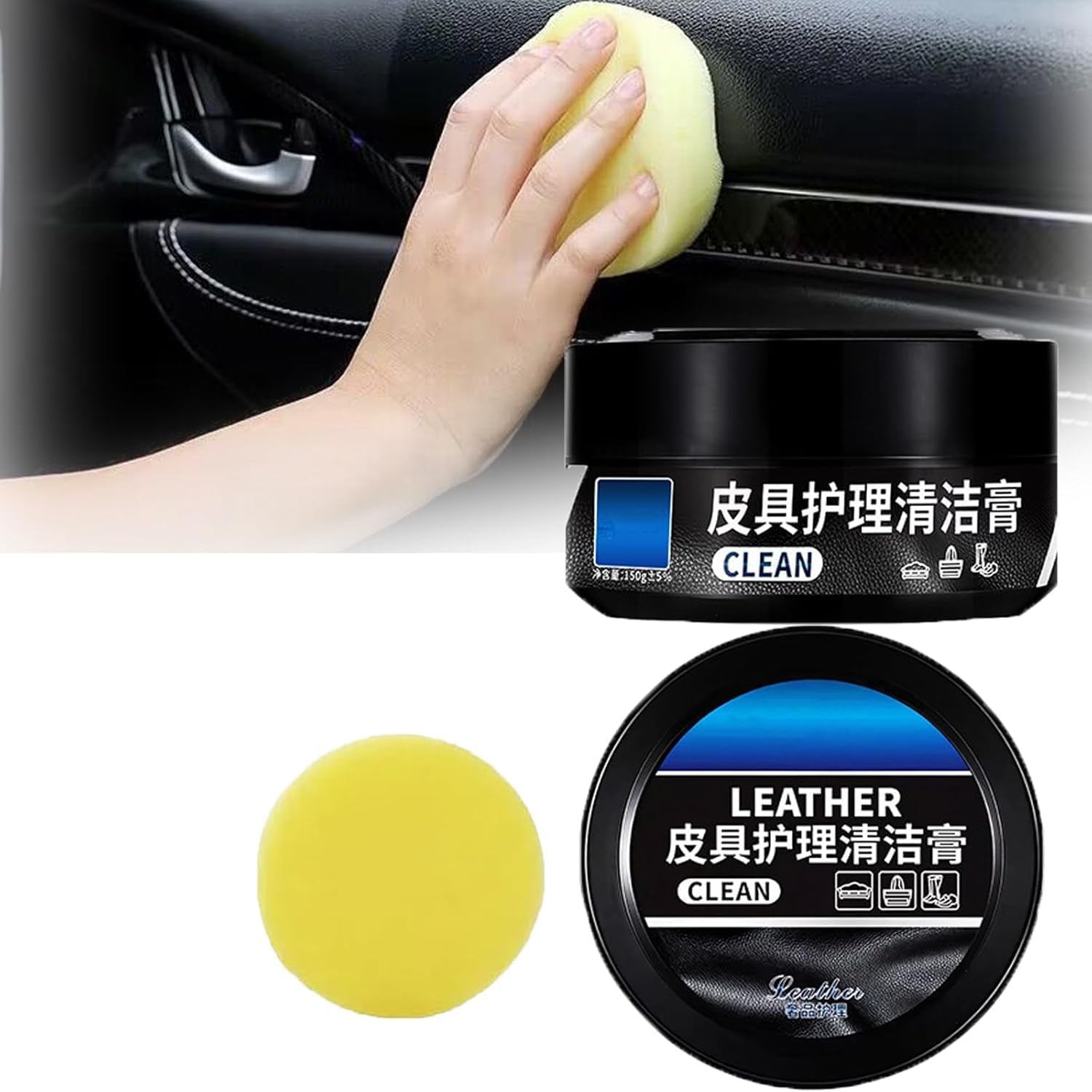 Ultimate Leather Care Cream & Paste - Restore, Protect, and Condition Your Car's Interior Leather!