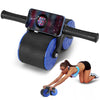 Dual-Wheel Automatic Rebound Abdominal Roller