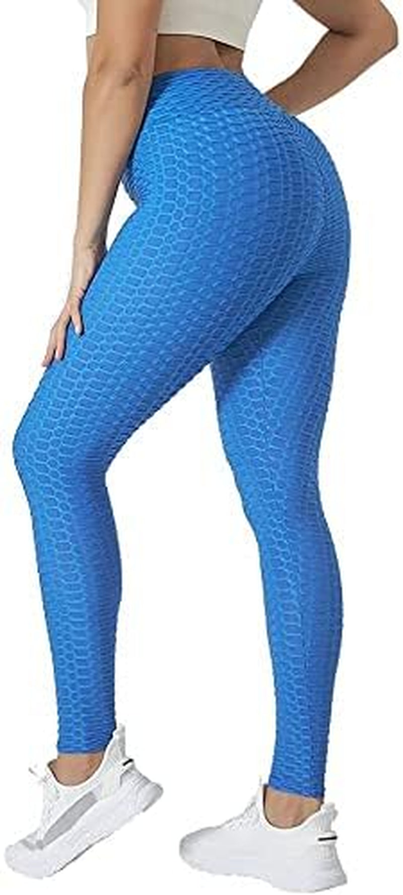 Yoga Pants for Women， Capri Leggings for Women High Waisted Tummy Control Workout Running Tight Pants