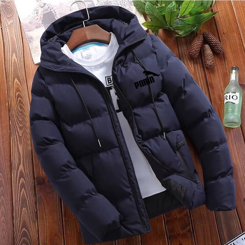 2024 Spring and Autumn New Men'S Windproof Zipper Leisure Trendy Fashion Item High Quality Hooded Baseball Outdoor Sports Jacket