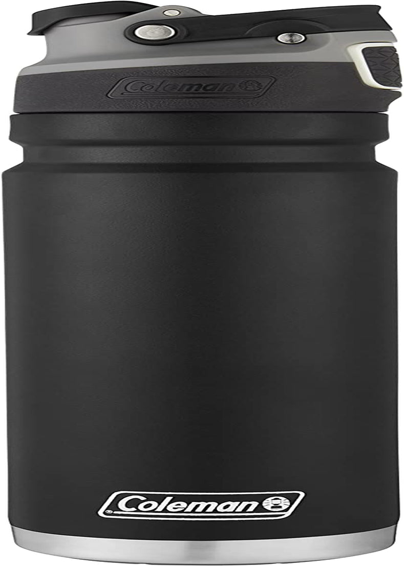 Freeflow Autoseal 24Oz Stainless Steel Water Bottle - Sleek Black Design