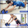 Dual-Wheel Automatic Rebound Abdominal Roller