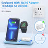 Charge-a-Palooza Wireless Wizard - Ultimate 3-in-1 Device Reviver for iGadgets & Ear Snacks in Stylish Blue!