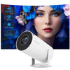 Transpeed Android 11 WiFi 6 Projector - 260 ANSI, Allwinner H713, 1280x720P, 4K, 180° Flexible, Bluetooth 5.0, Portable Home Cinema for Outdoor Use